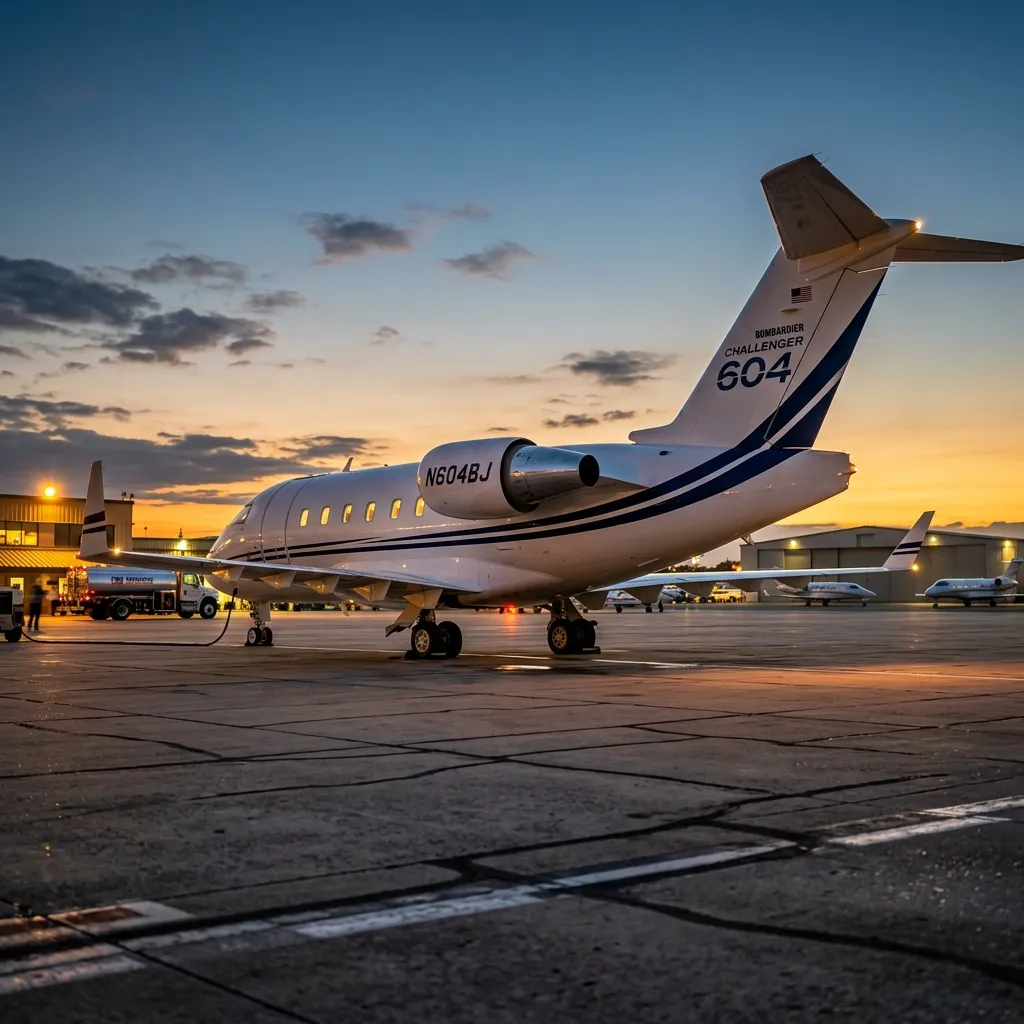 Challenger 604 Charter Cost