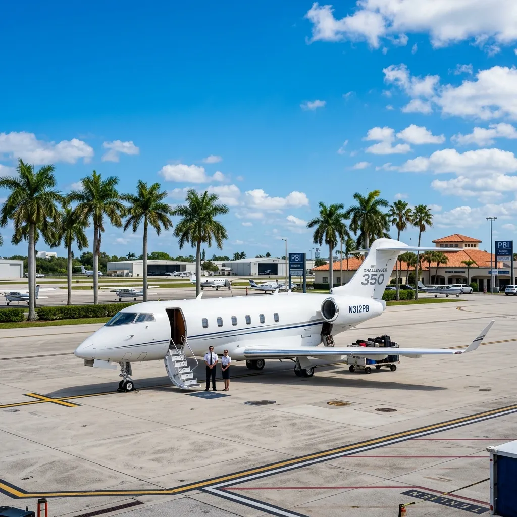 Flying Private to Palm Beach