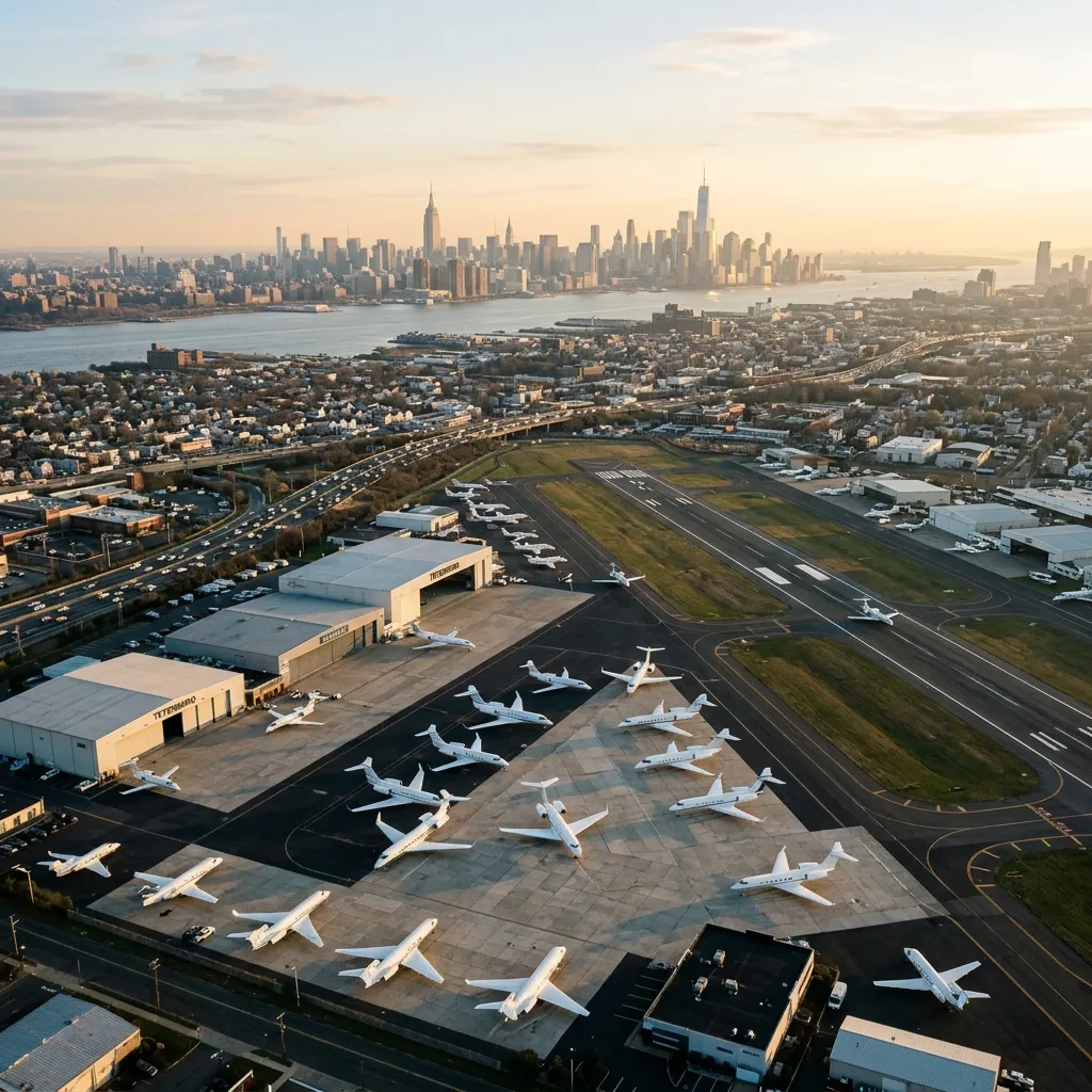 Flying Private to Teterboro: NYC's Jet Hub