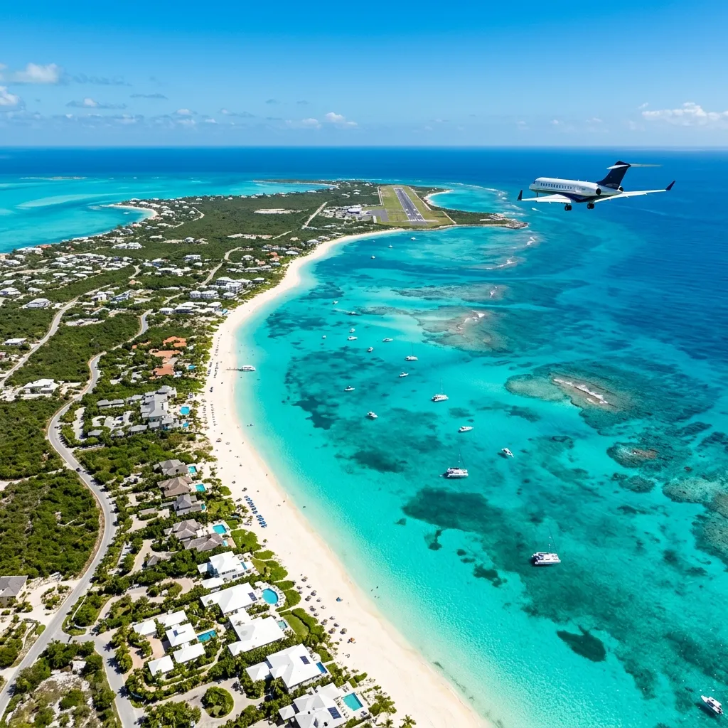 Flying Private to Turks and Caicos