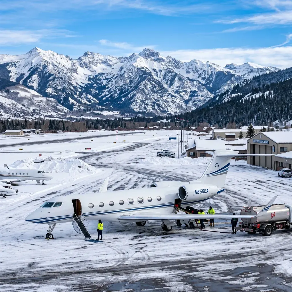 Flying Private to Vail