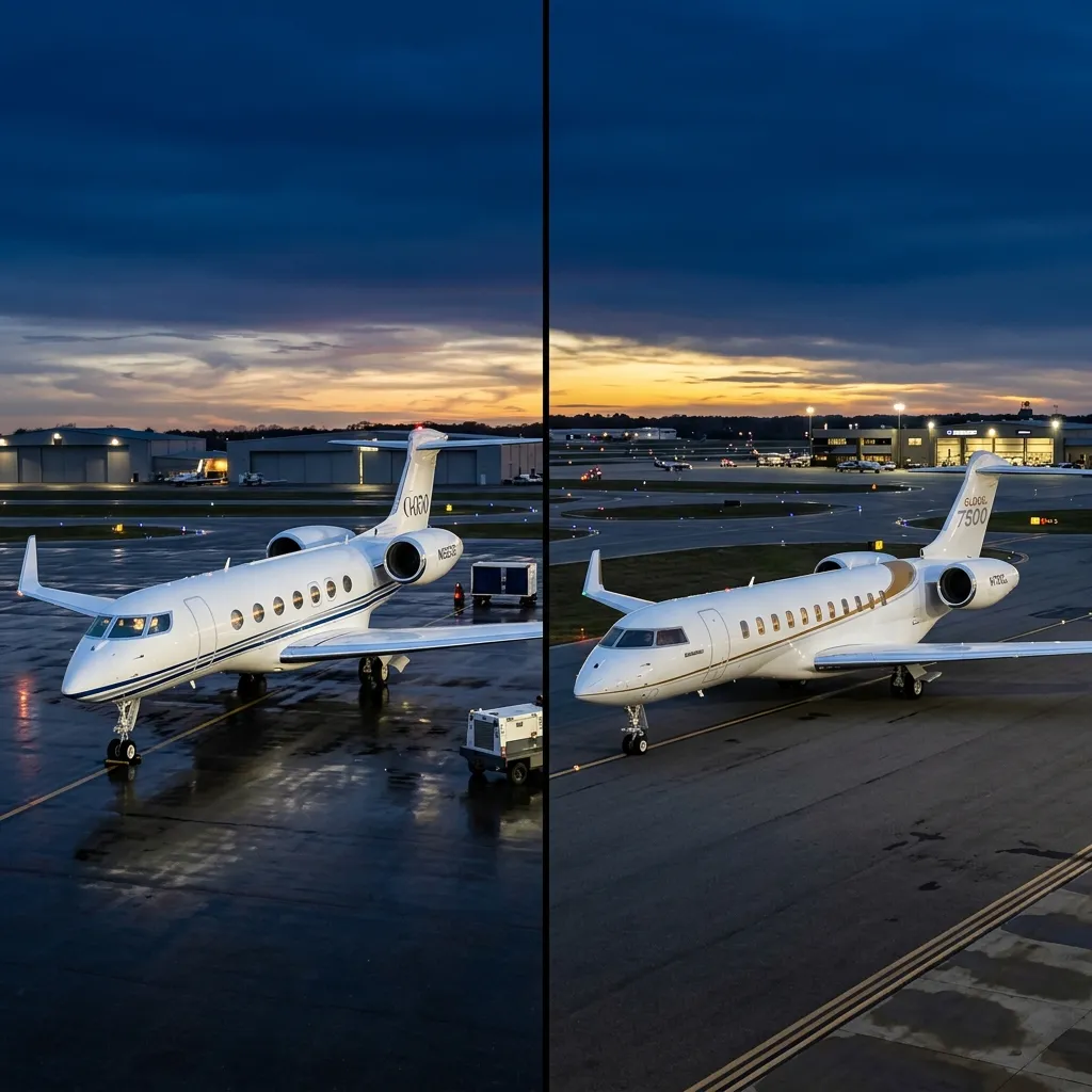 Gulfstream G650 vs Global 7500: Ultra Long Range Compared