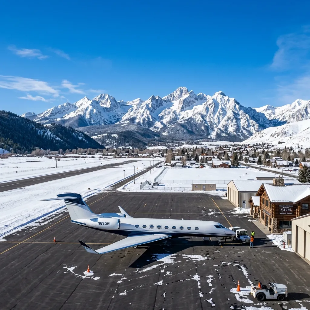 Flying Private to Sun Valley: Friedman Memorial