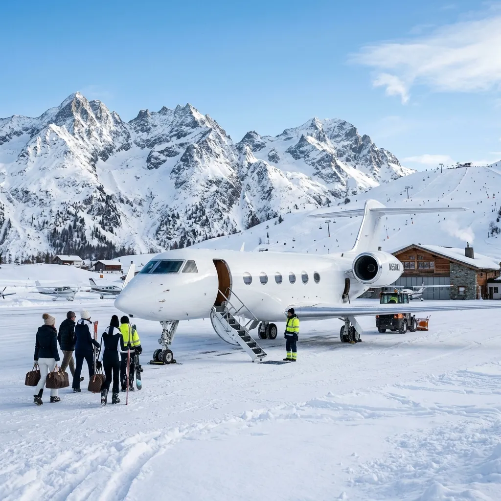 Ski Season by Private Jet: Aspen, Vail, Jackson Hole