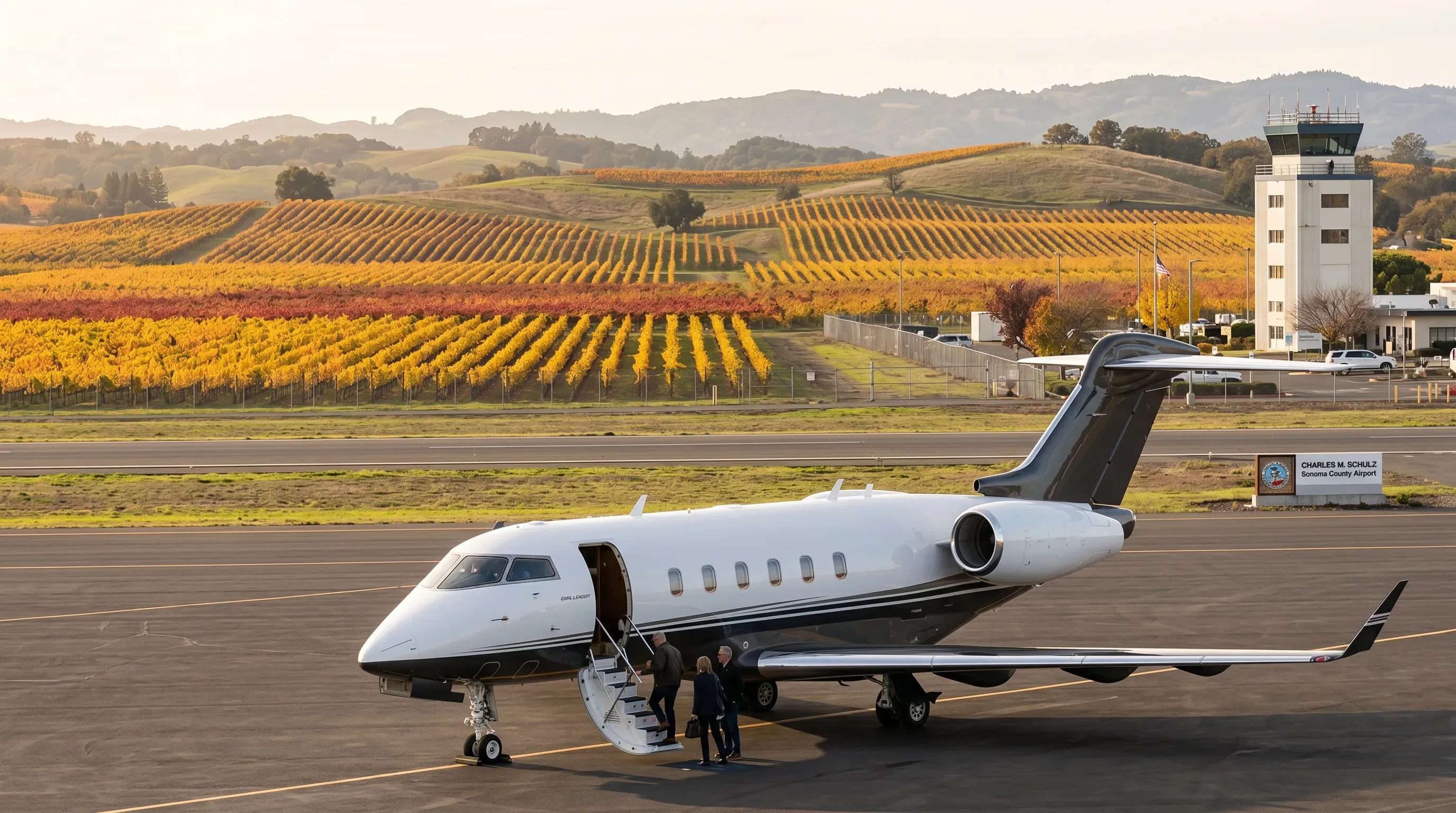 Wine Country by Private Jet: Napa, Sonoma, and Willamette
