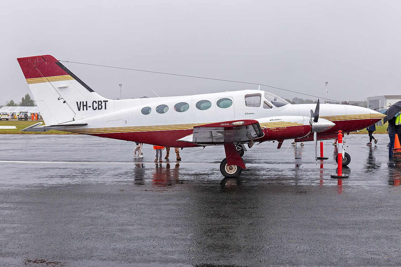 Cessna 414A piston aircraft by Cessna Aircraft Company (Textron Aviation)