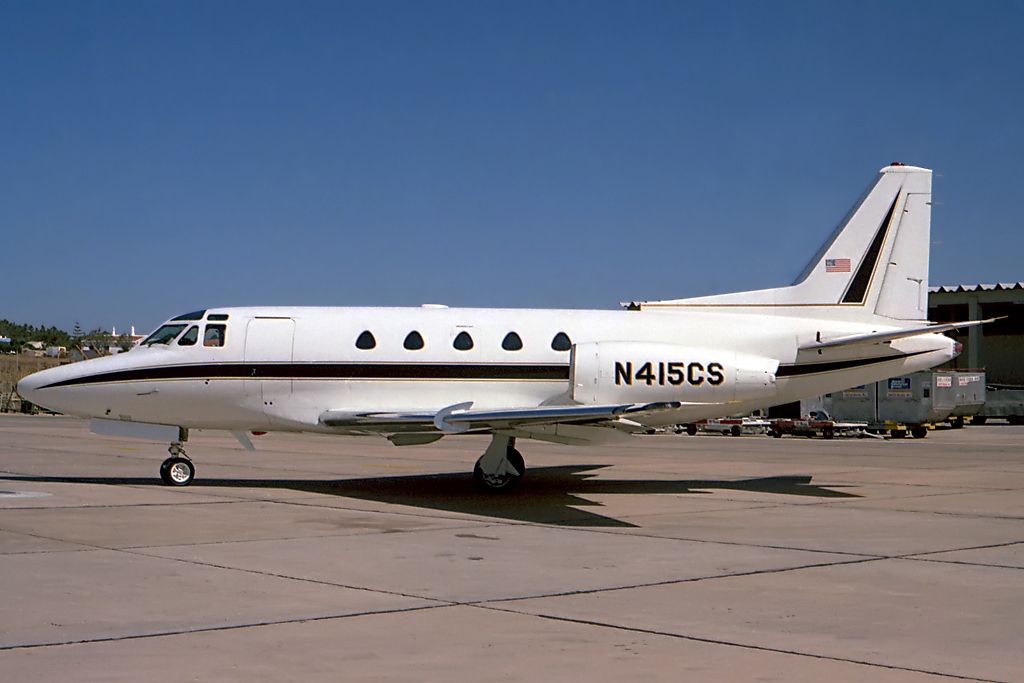 Rockwell Sabreliner mid jet by Rockwell International