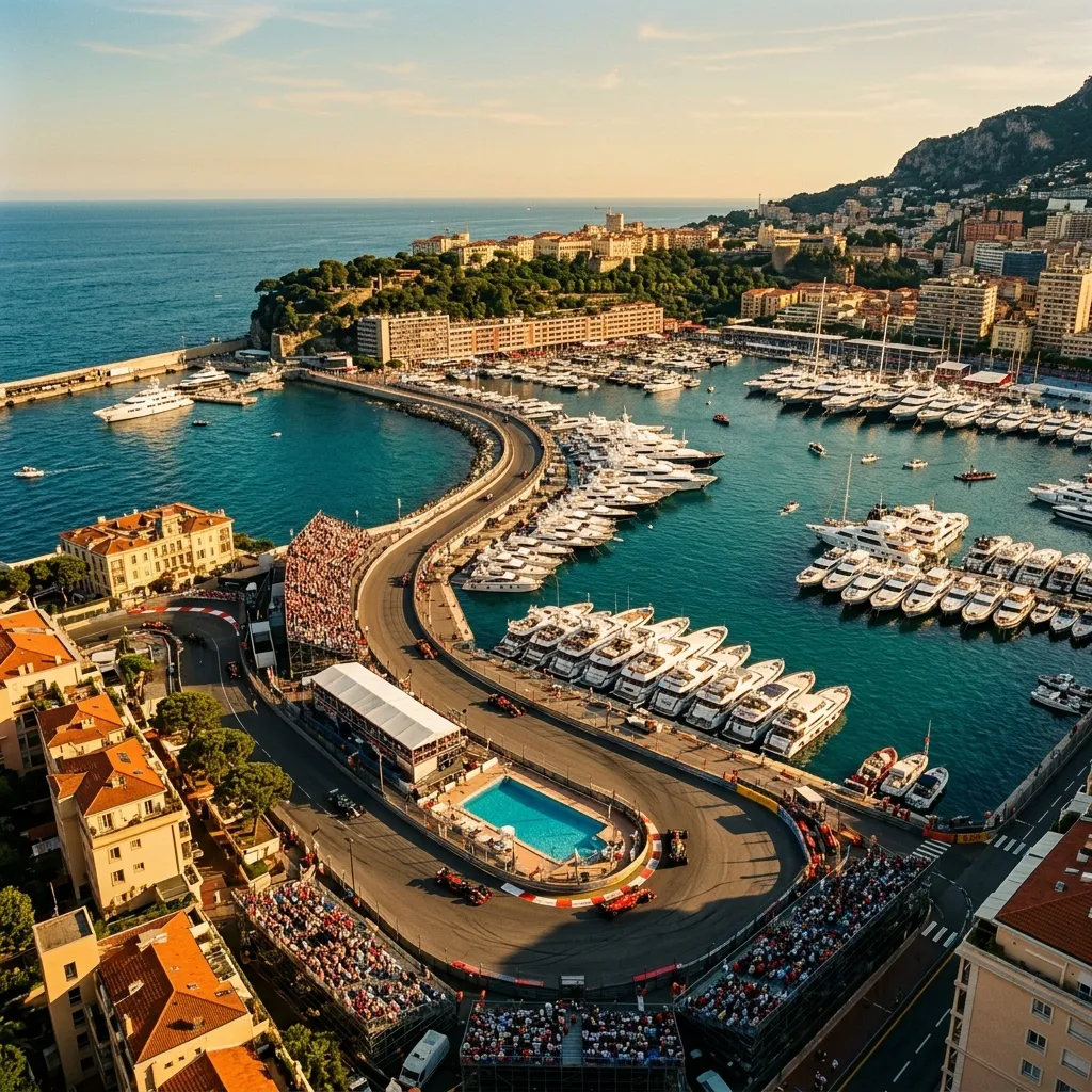 Monaco Grand Prix harbor circuit