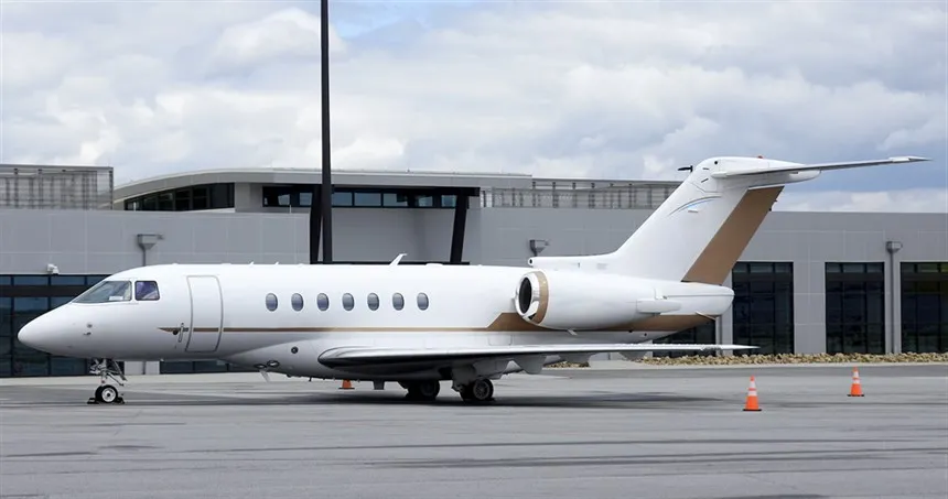 Hawker 4000 — N243PG