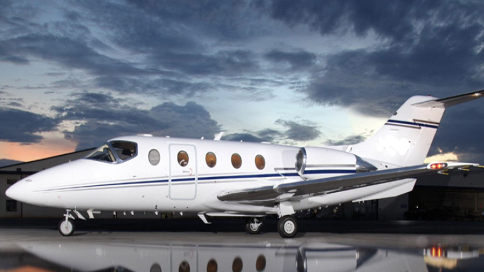 N349FJ Beechjet 400A Land private jet