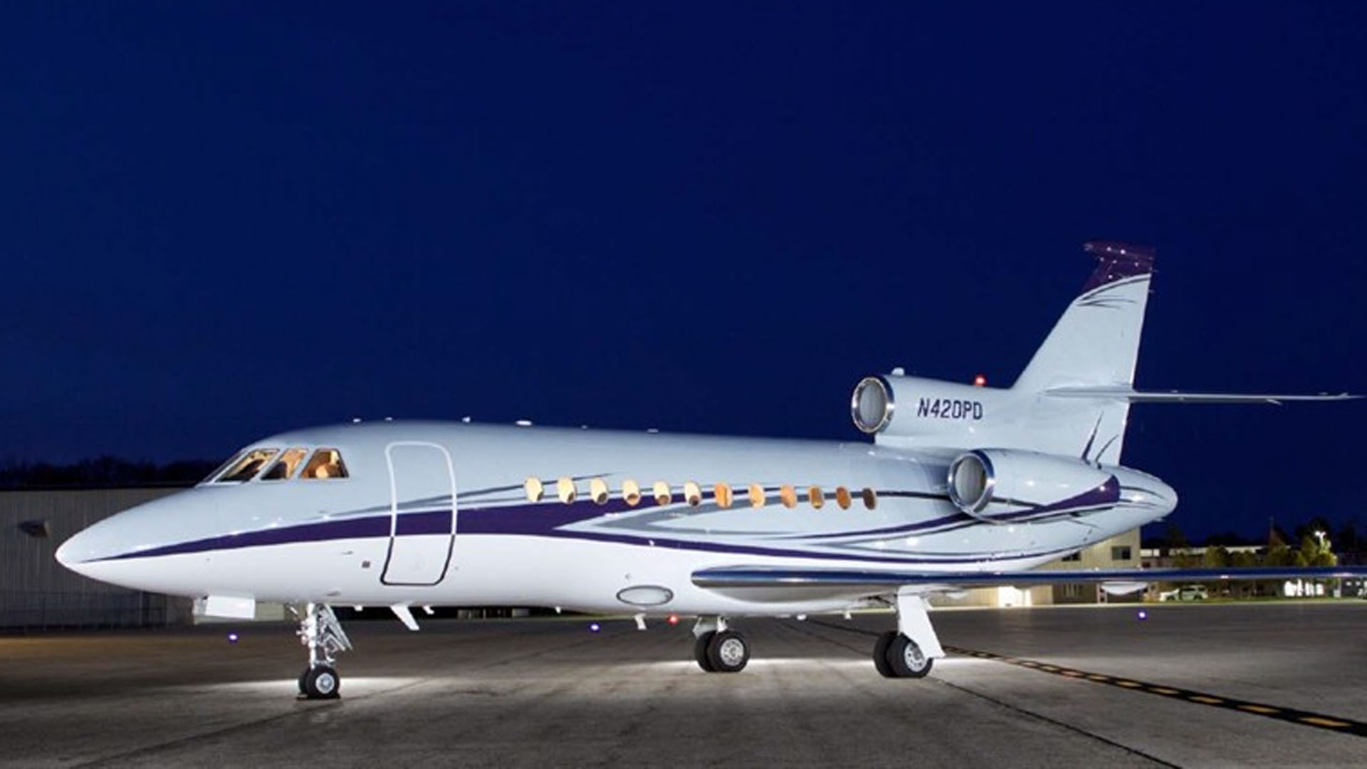 N420PD Dassault Falcon 900EX private jet