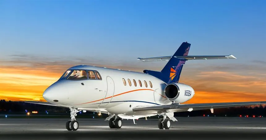 Hawker 800XP — N55BA