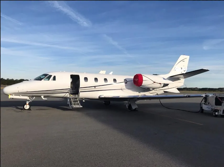 N824JS Cessna Citation XLS Super light jet