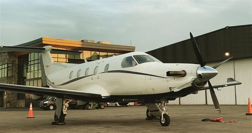 N95GJ Pilatus PC-12 Turbo prop