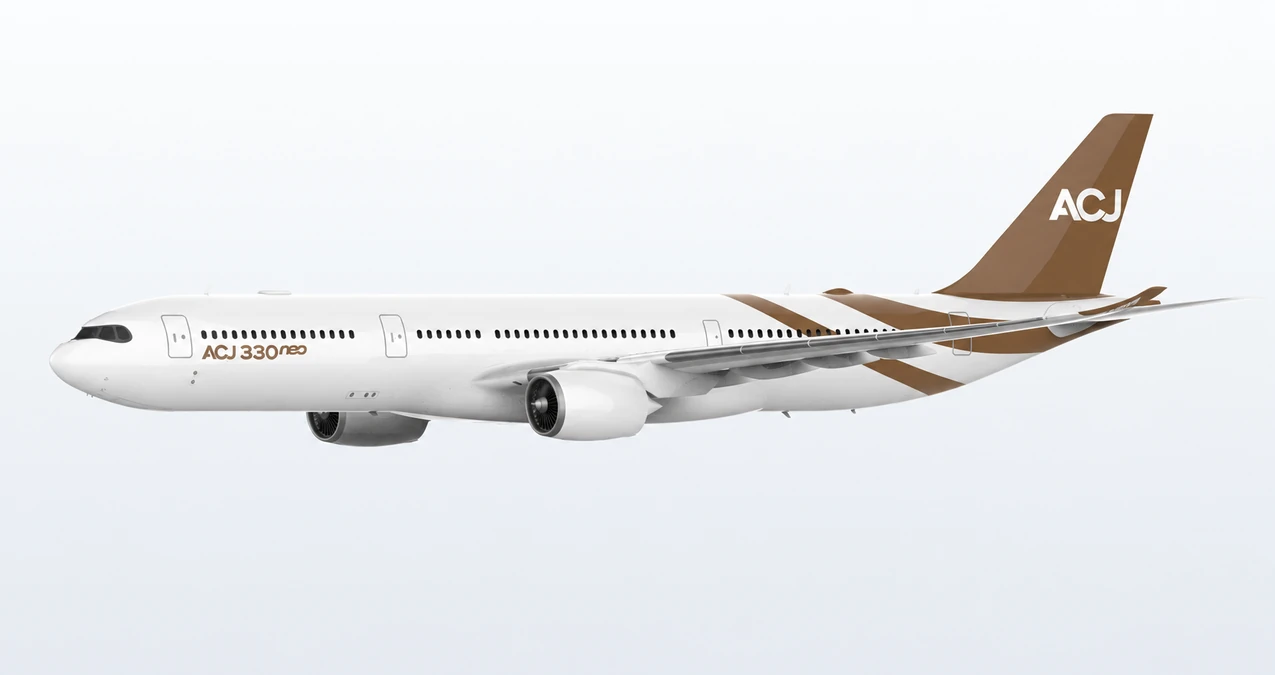 Airbus ACJ330neo side profile