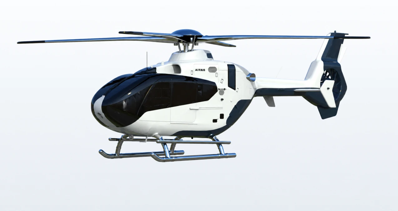 Airbus H130 side profile
