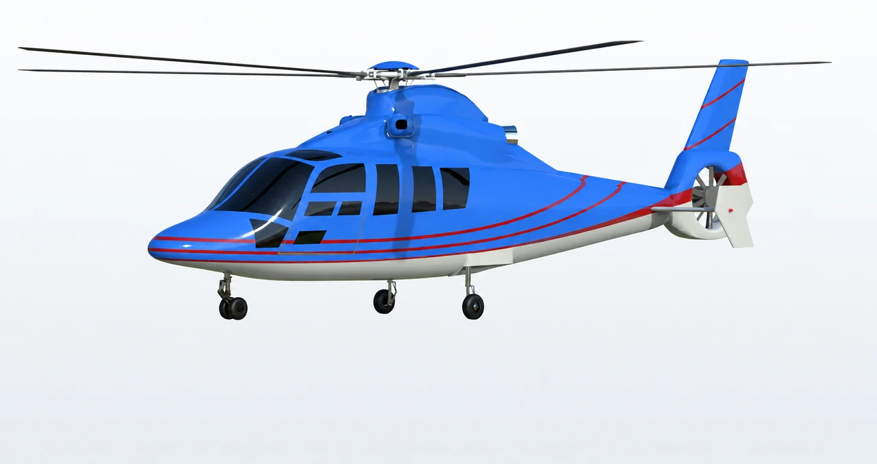 Airbus H155 side profile