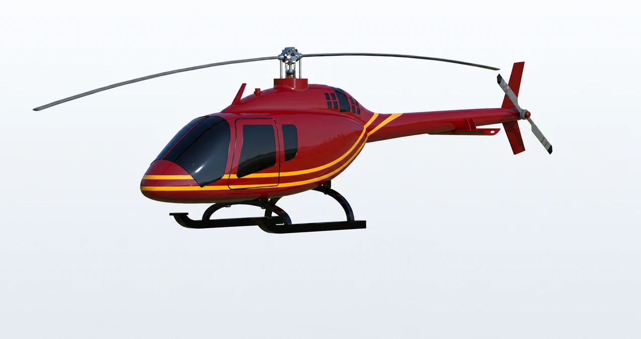 Bell 505 Jet Ranger X side profile