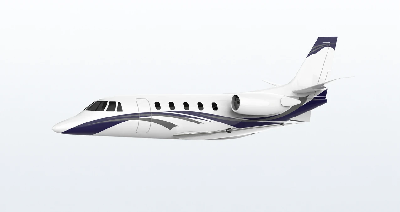 Cessna Citation XLS Gen2 side profile