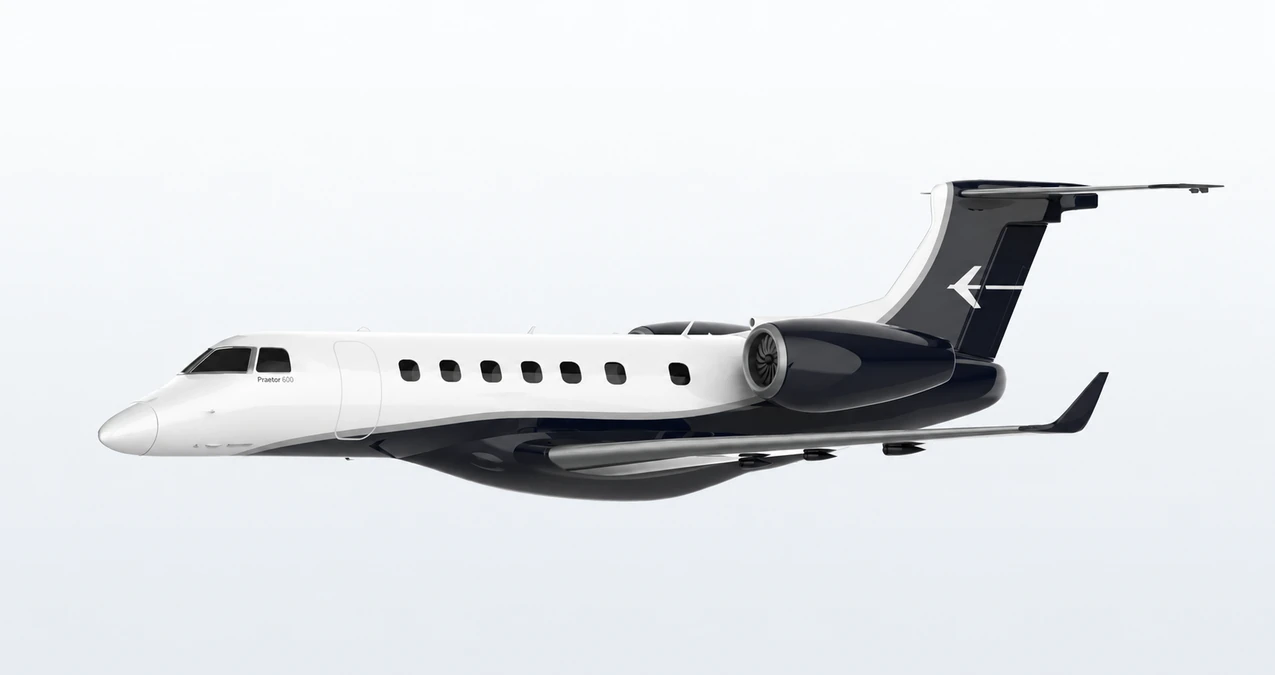 Embraer Praetor 600 side profile