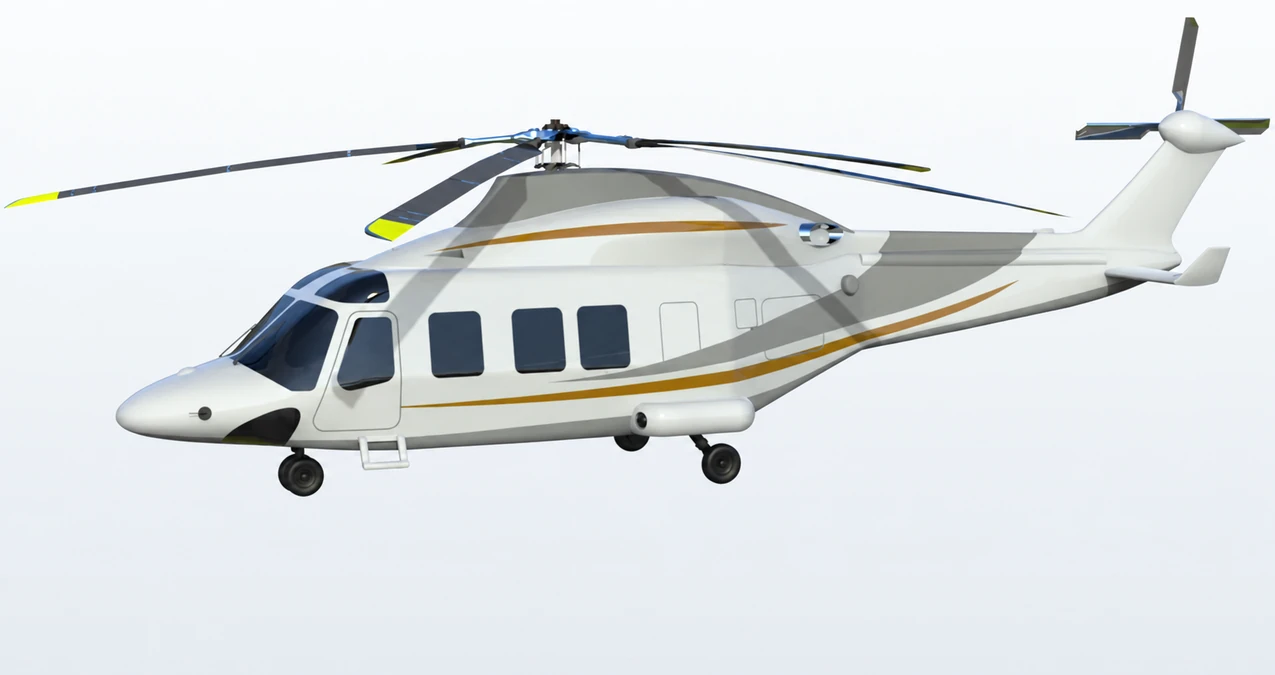 Leonardo AW139 side profile