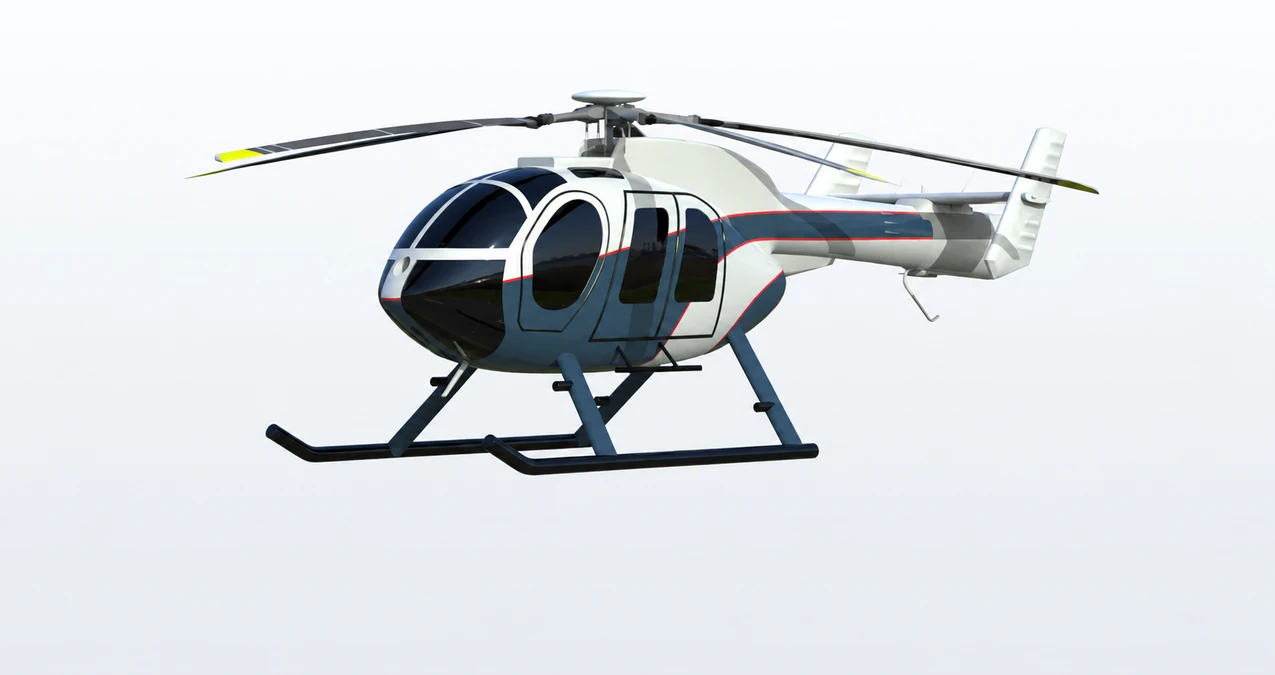 MD 600N side profile