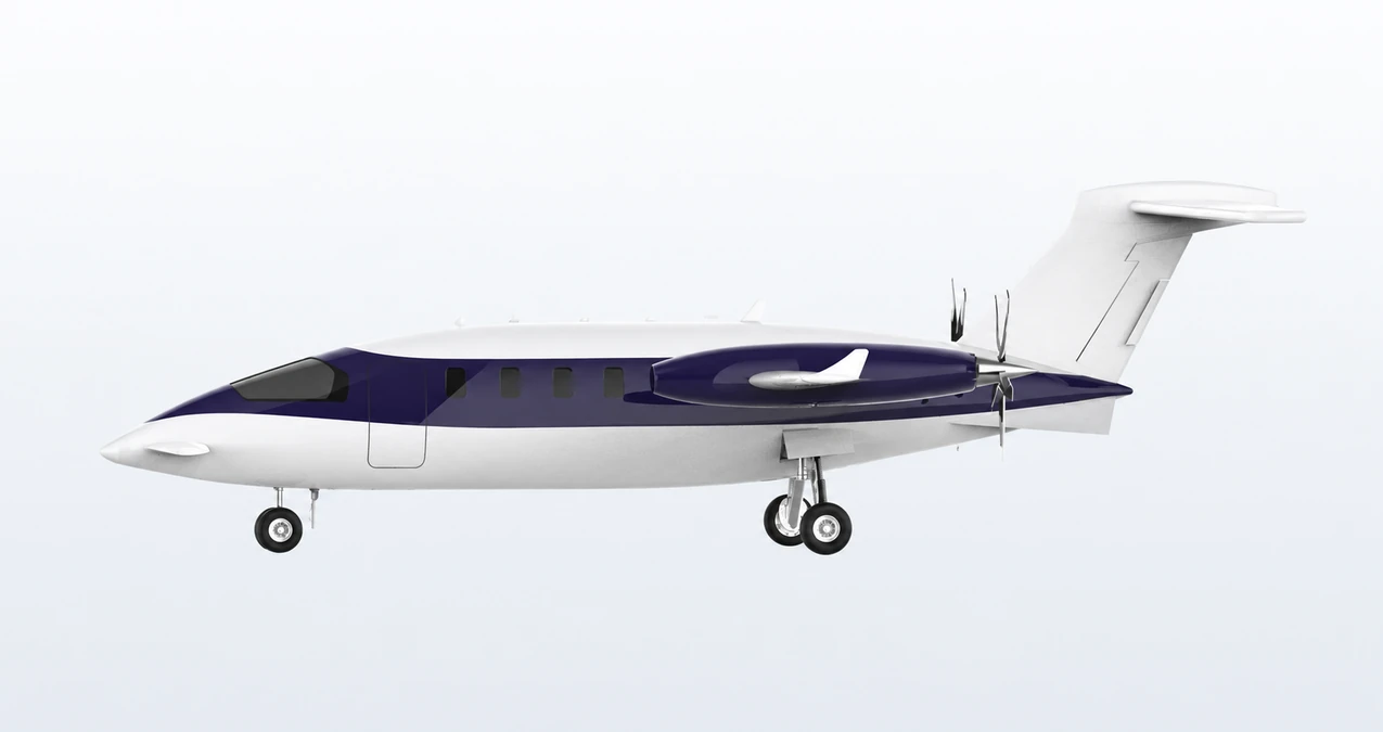 Piaggio Avanti EVO side profile