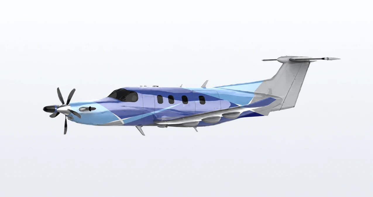 Pilatus PC-12 NGX side profile