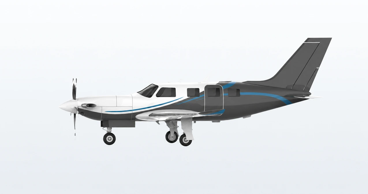 Piper M600/SLS side profile